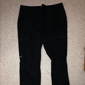Patagonia men's Simul Alpine softshell pants.